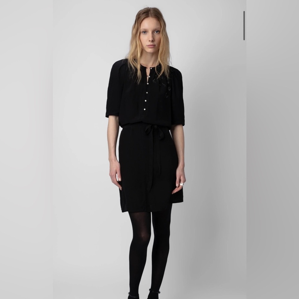Zadig&Voltaire
rhinestone-embellished mini dress